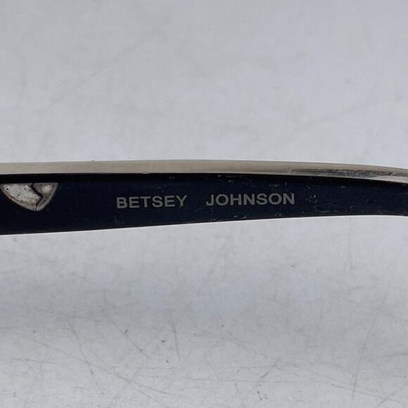 Betsey Johnson BJ050-01 Show-Stopper‎ Womens Eyeglasses Frame Black 51-14-135 main image 6